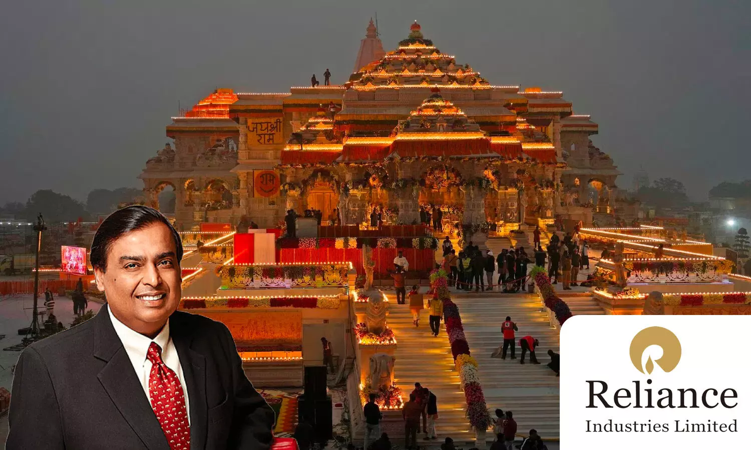 Reliance initiatives for pilgrims at Ram Temple- Reliance Industries support for Ram Mandir event