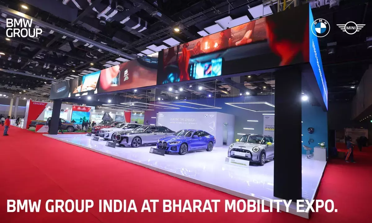 BMW dominates Bharat Mobility Expo 2024 with electric elegance