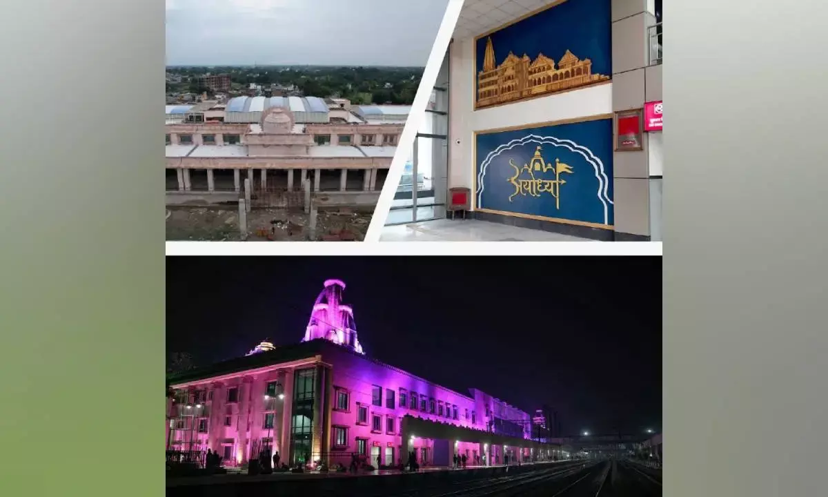 RITES executes redevelopment of Ayodhya Rly Stn