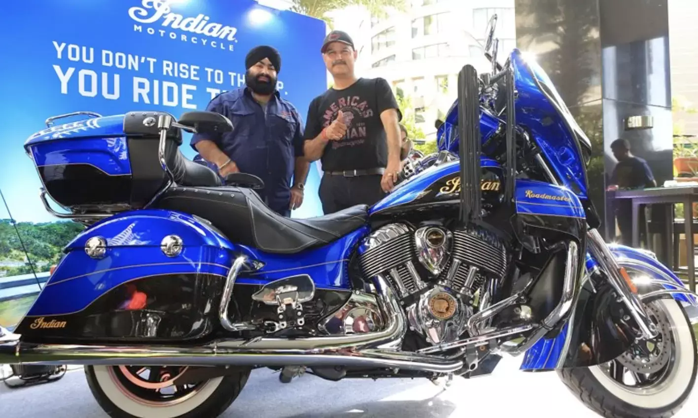 Roadmaster Elite: Limited Edition 1890cc air and oil-cooled V-Twin engine; Definitely Desi!