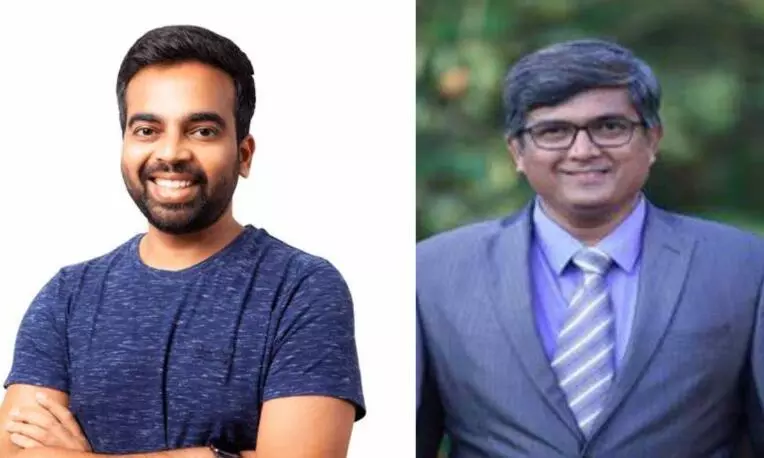 WazirX founder Nischal Shetty and former chief executive of Zebpay Avinash Shekhar