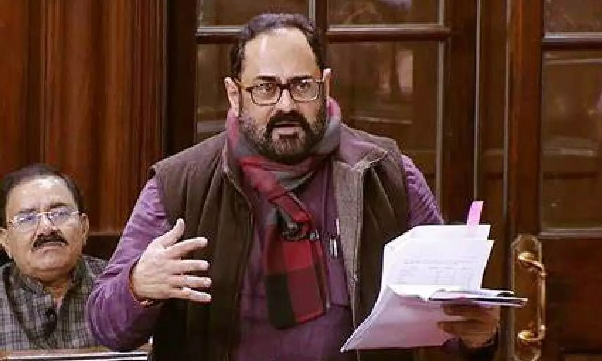 Minister of State for Electronics and IT, Rajeev Chandrasekhar