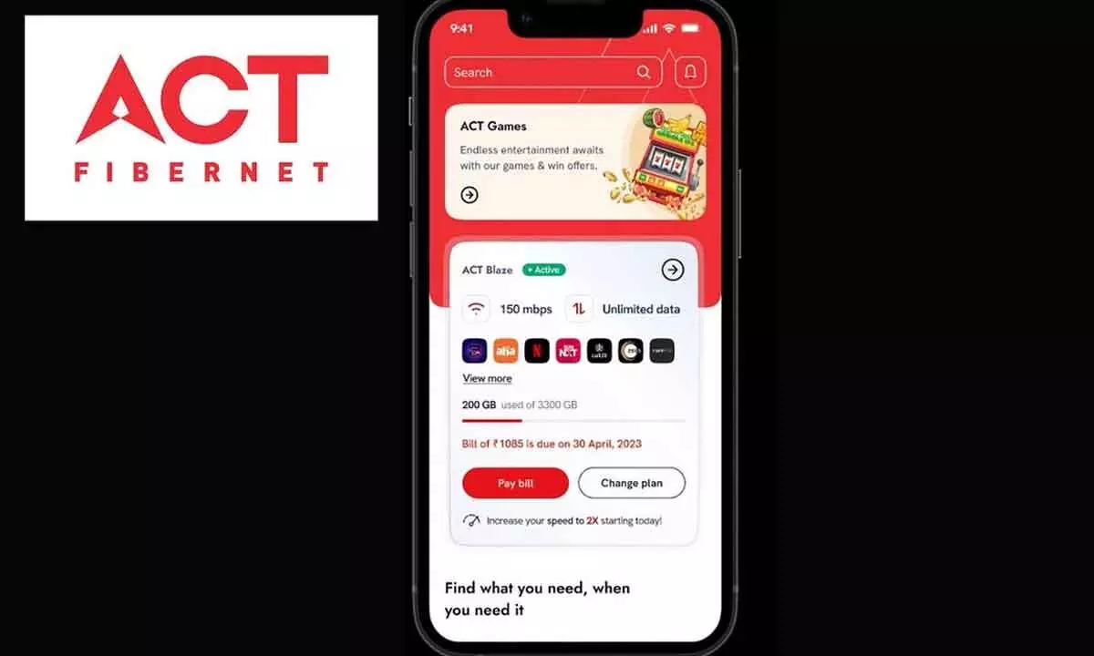 ACT Fibernet relaunches its mobile app