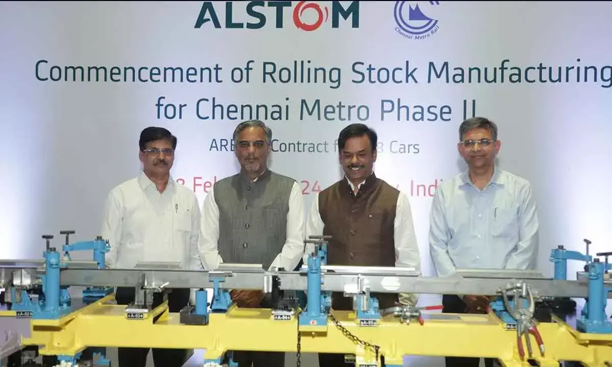 Alstom begins production of driverless trainsets