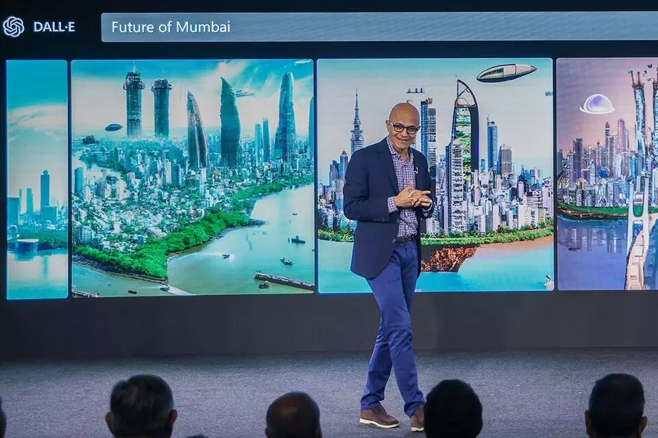Microsoft aims to skill 20 lakh Indians on AI by 2025, says Satya Nadella
