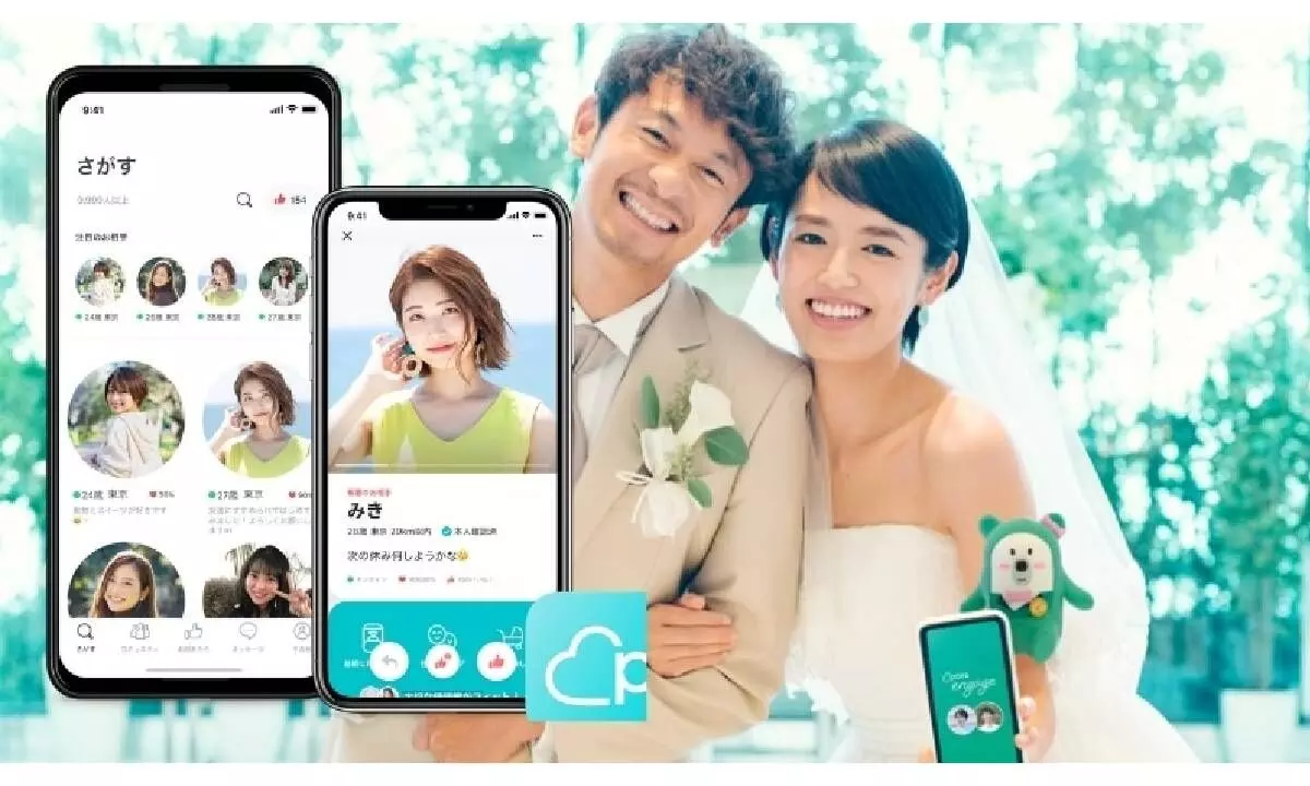 Marriage agencies going bankrupt in Japan as dating apps use surge