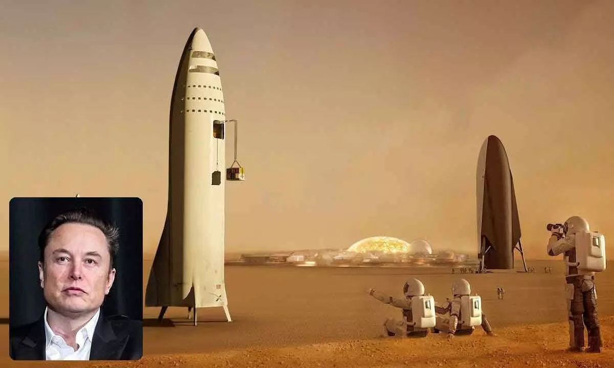 Elon Musk aims to transport 1 mn people to Red Planet