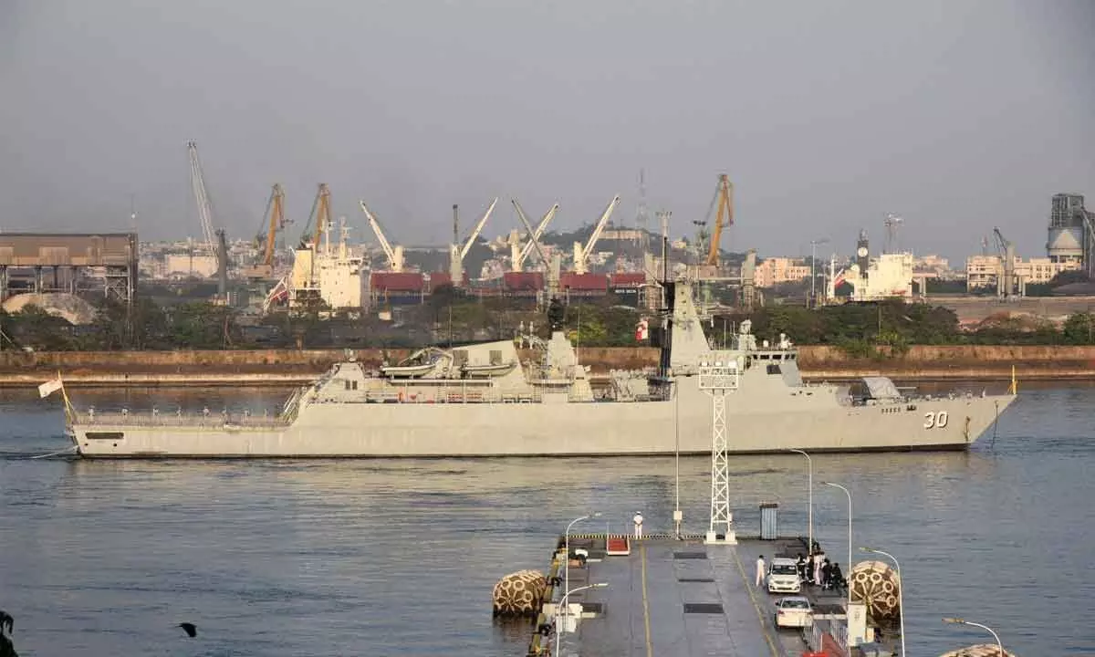 Navies from 50 nations set sail for mega sea showdown in Vizag