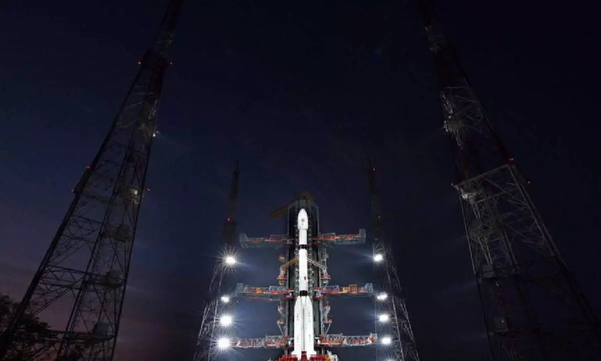 Indian rocket GSLV lifts off with weather satellite INSAT-3DS