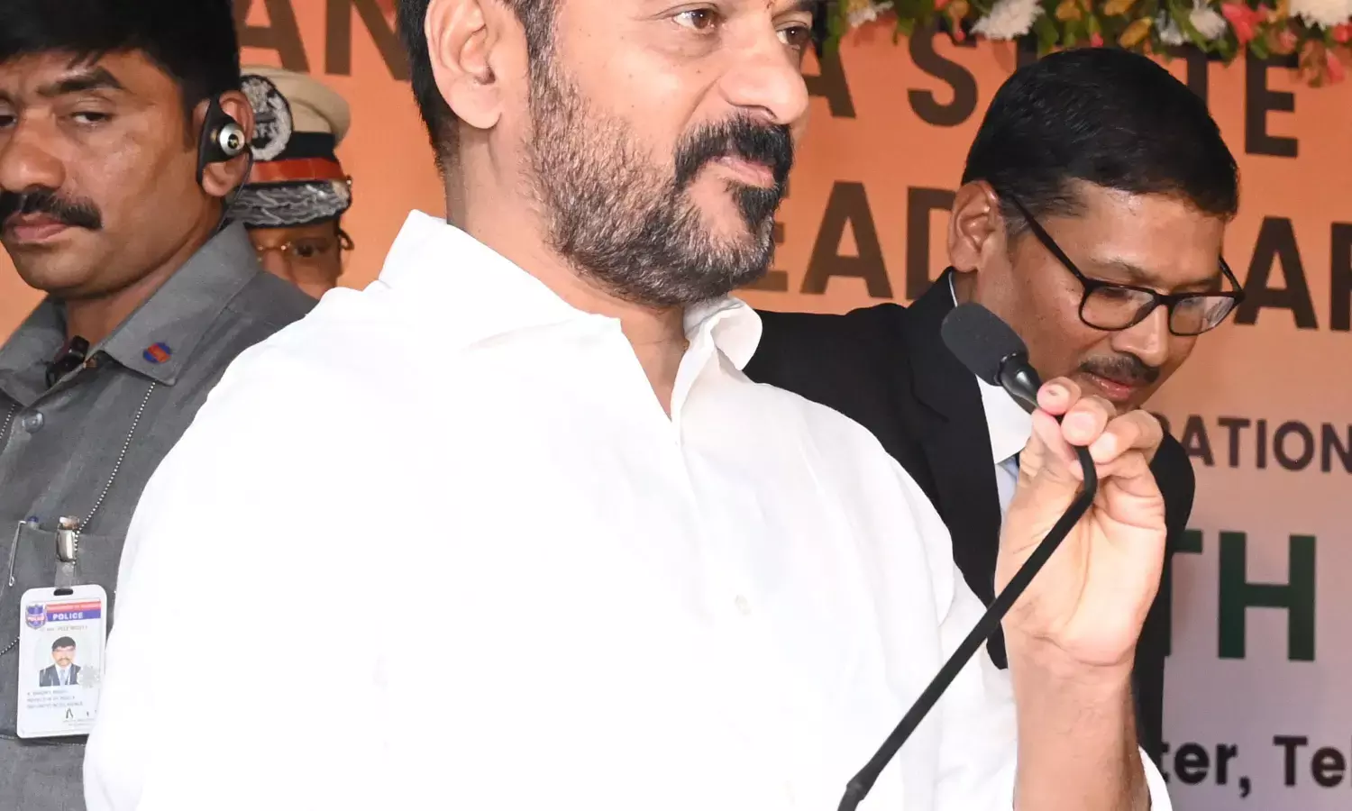 Chief Minister unveils the Telangana fire services HQ