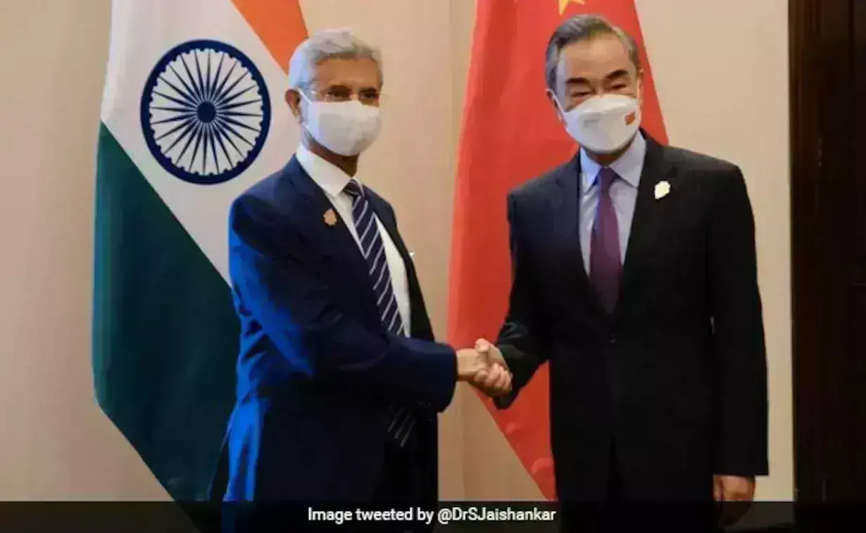 External Affairs Min S Jaishankar, Chinese counterpart Wang Yi Photo Source: NDTV