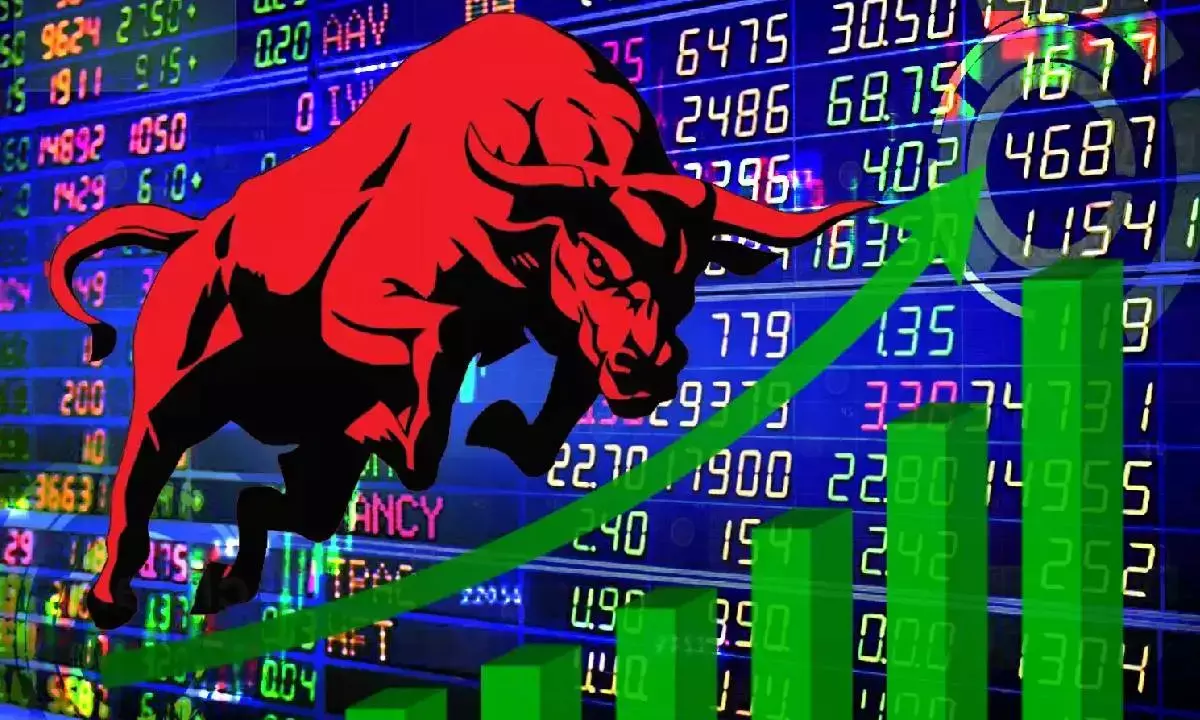 Sensex trades higher on positive global cues