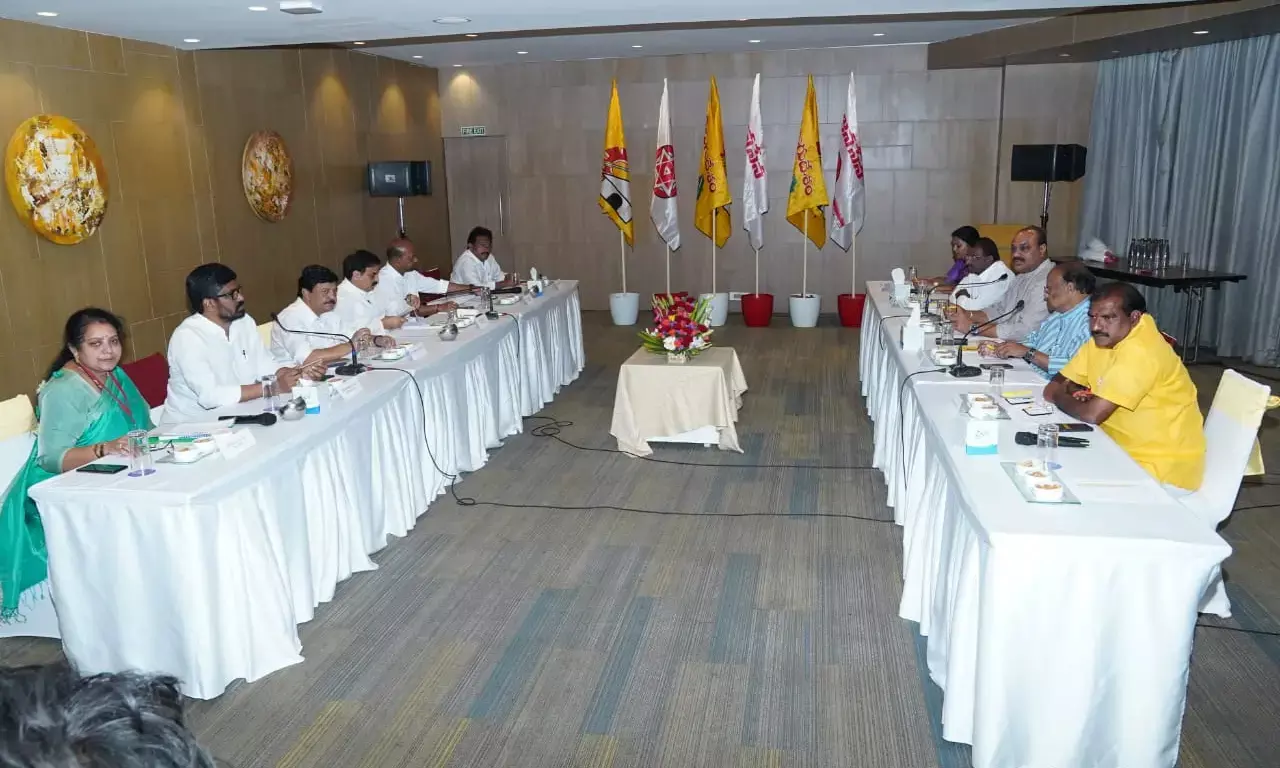 TDP, Janasena meet at Vijayawada