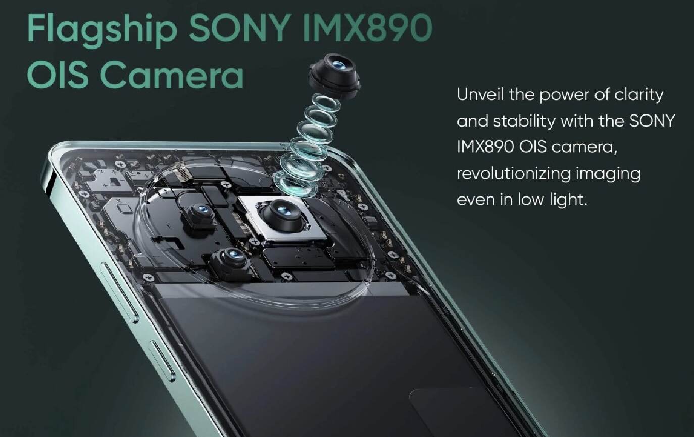 Realme Narzo 70 Professional 5G will activity a 50MP Sony IMX890 1/1.56-inch sensor, low light digicam