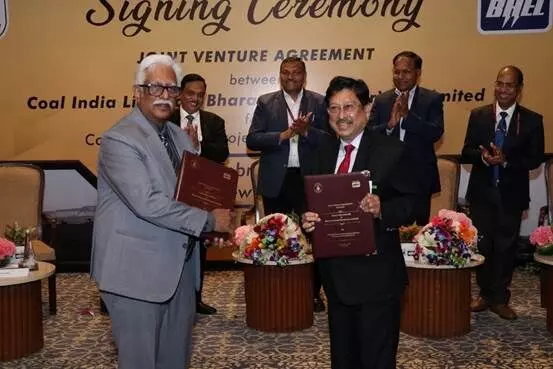CIL and BHEL signed a JVA to establish an ammonium nitrate plant using surface gasification technology, in Odisha