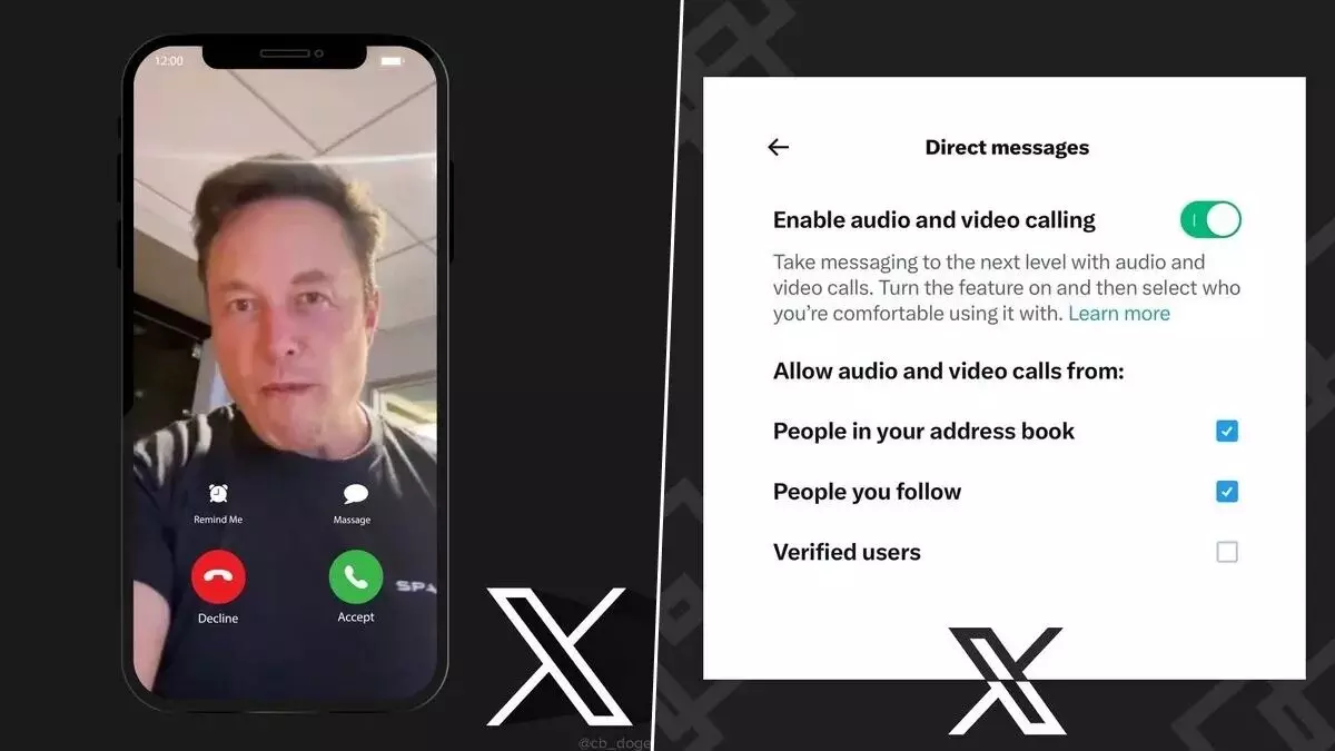 X App Audio and Video Calling Functionality Explained