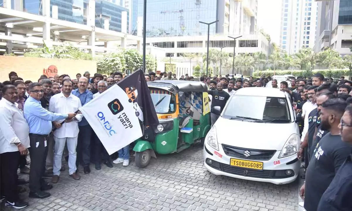 Mana Yatri launches ride app in hyd