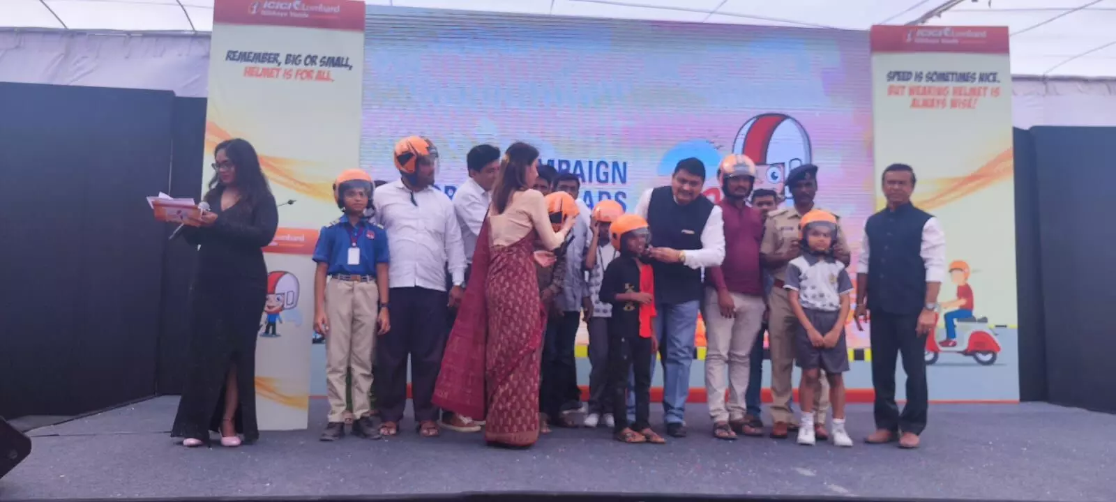 ICICI Lombard kick-started the ‘Ride to Safety’ rally in Hyderabad