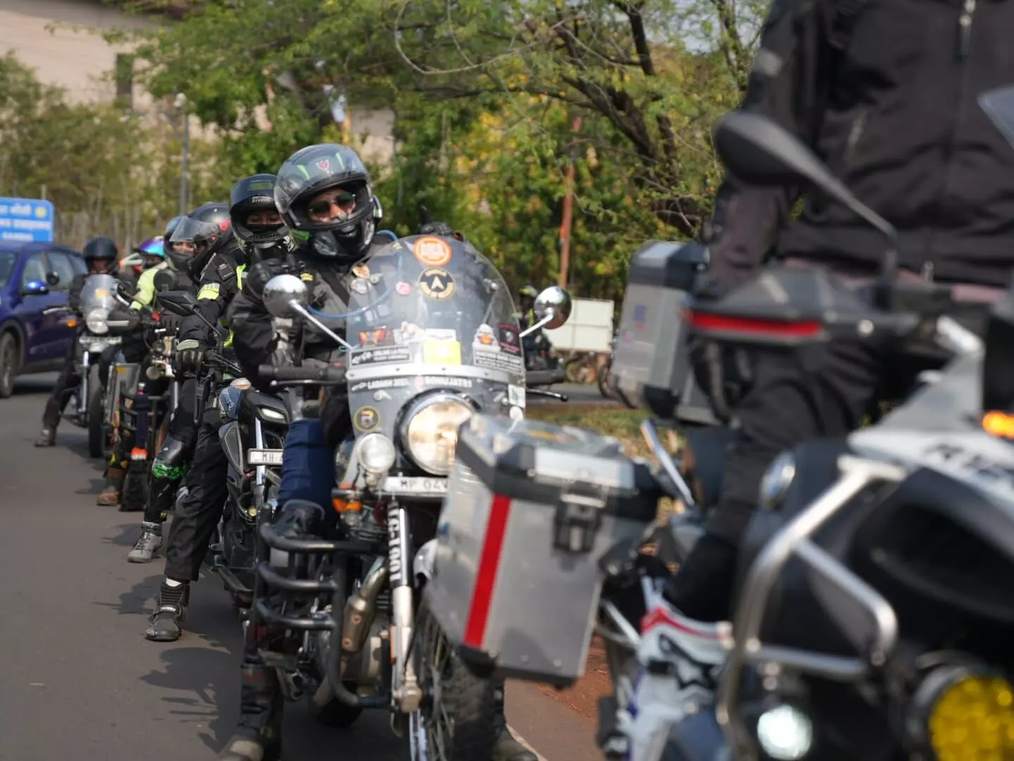 2 women bikers from Hyd take part in ‘Queens On The Wheel’ 2 women bikers from Hyd take part in ‘Queens On The Wheel’