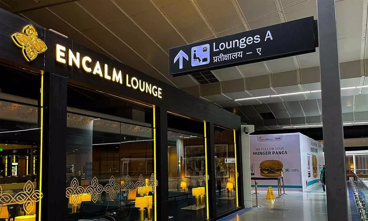 Encalm opens new lounge at Hyd airport