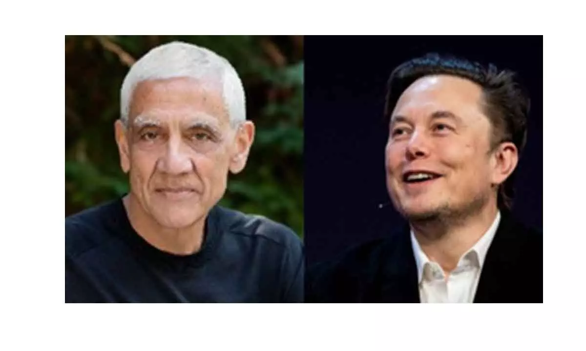 Elon Musk Vinod Khosla engaged in public spat on X