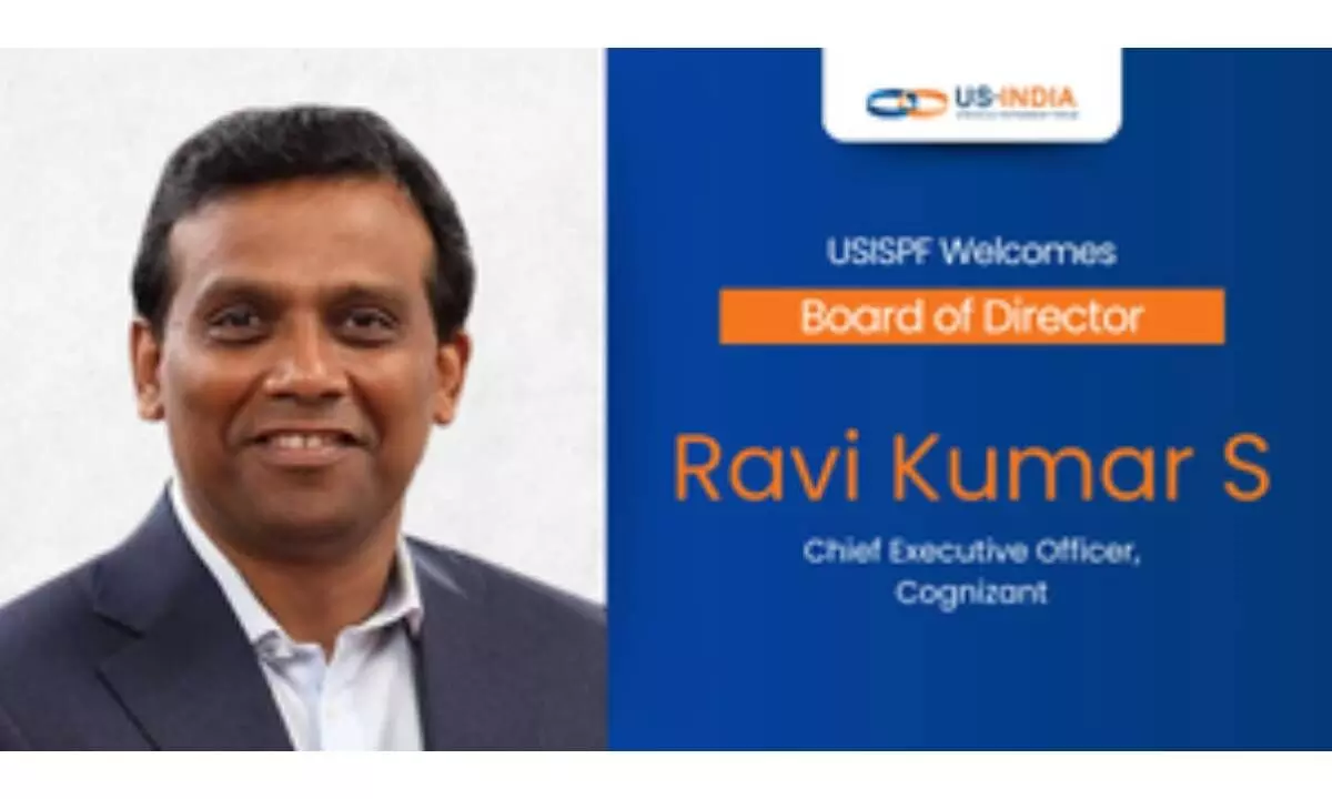 Cognizant CEO Ravi Kumar S joins USISPF Board of Directors
