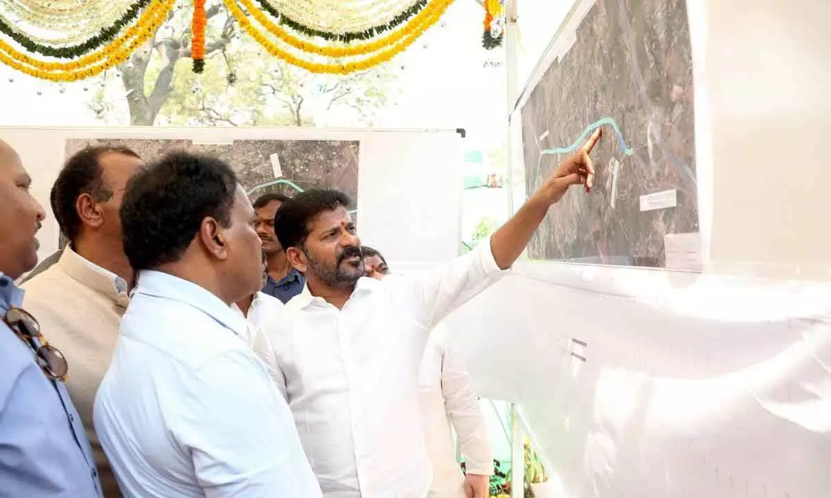 TG CM lays stone for elevated corridor in Hyd