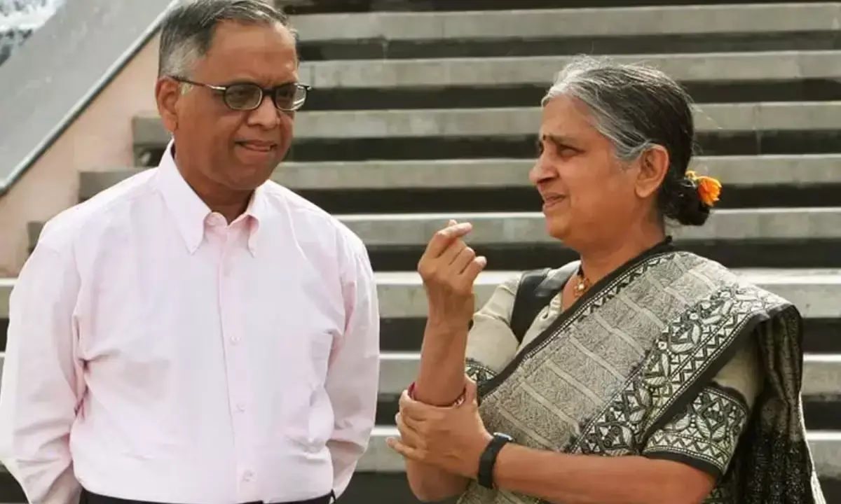 Sudha Murty holds about Rs5,600 cr worth of stocks in Infosys