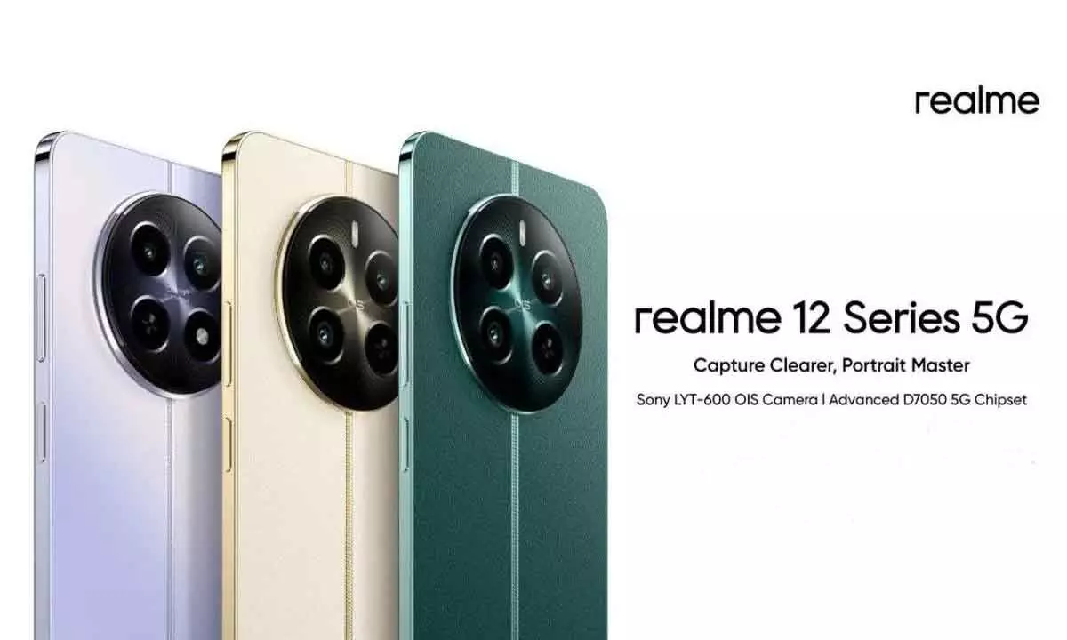 realme unveils 5G phones in its 12 series