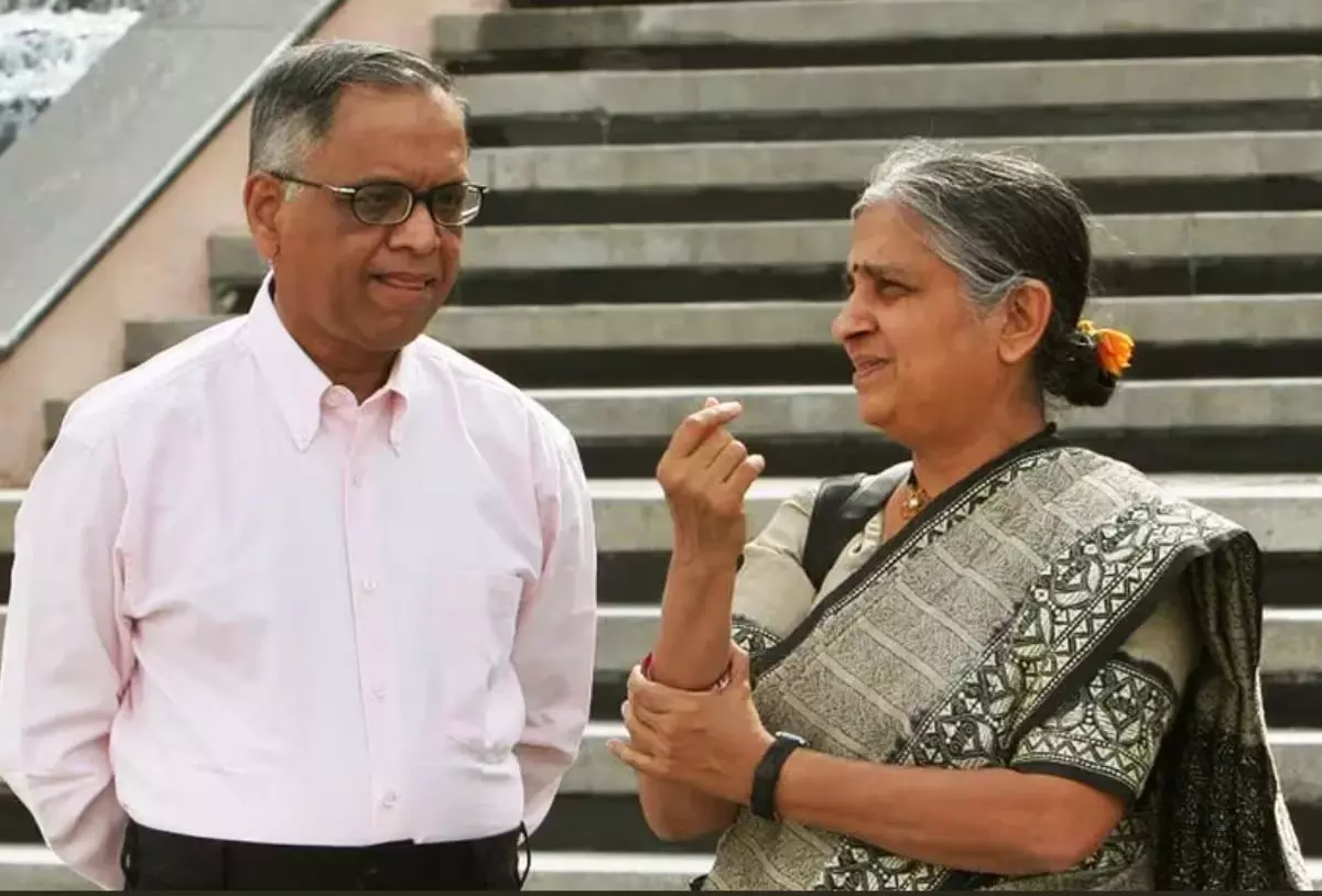 Sudha Murty holds about Rs5,600 cr worth of stocks in Infosys