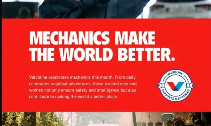 Valvoline celebrates mechanics vital role in society