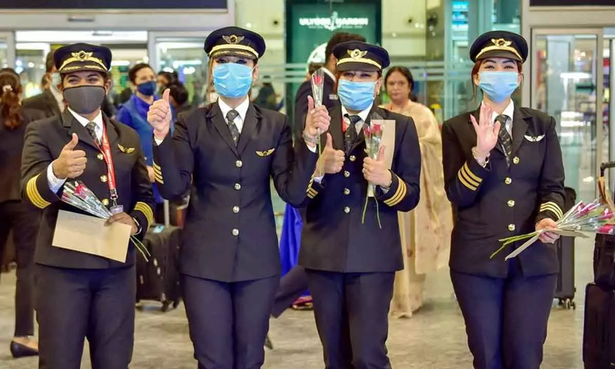 Women piloting Indias aviation industry to newer heights