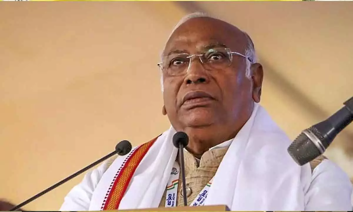 BJP against social justice, secularism, alleges Kharge