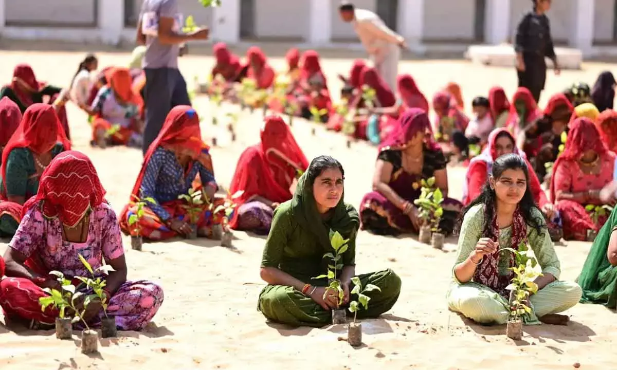 Thousands of women become ‘Harit Ram Doots’ in Rajasthan