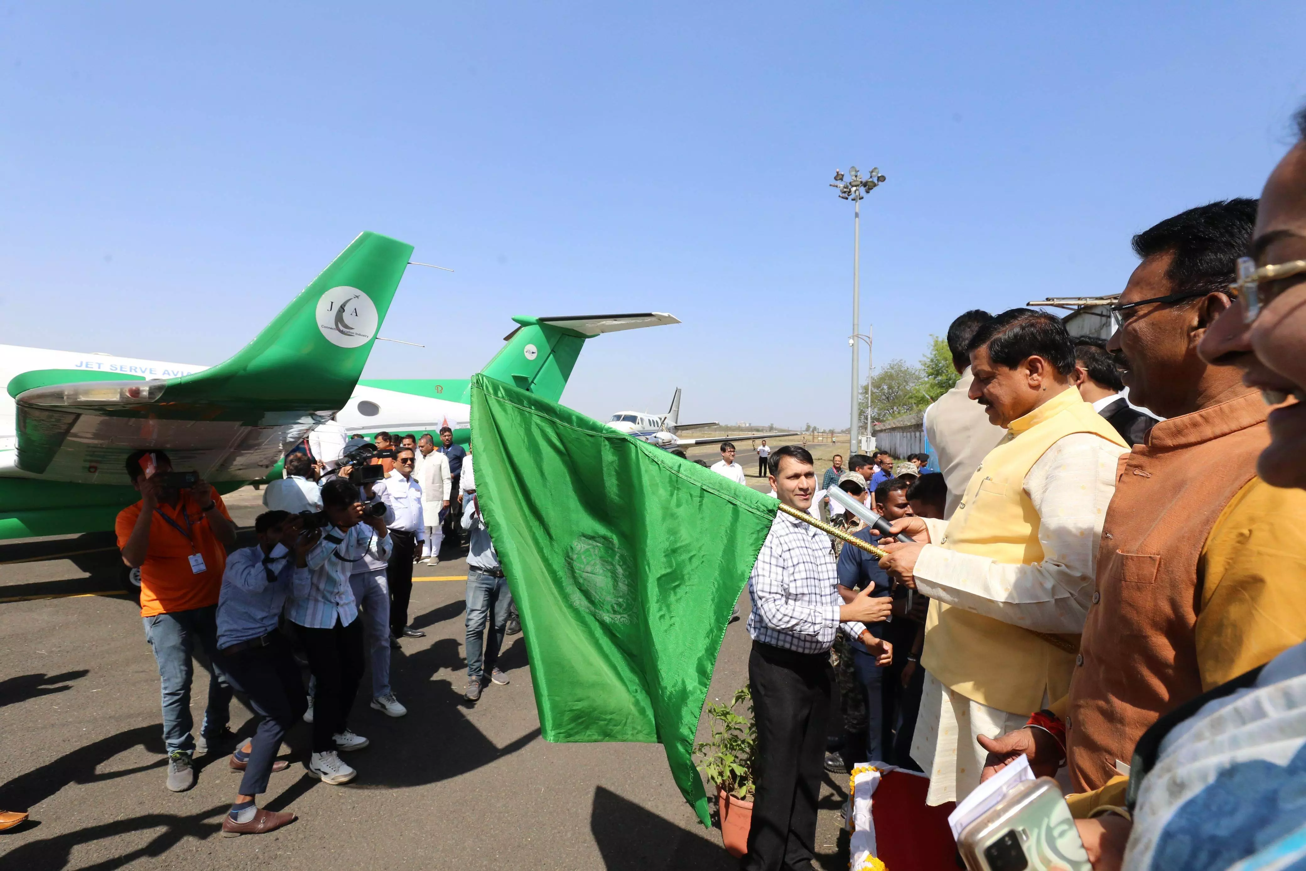 PM Shri Tourism Air Service, PM Shri Religious Tourism Heli Service launched in MP