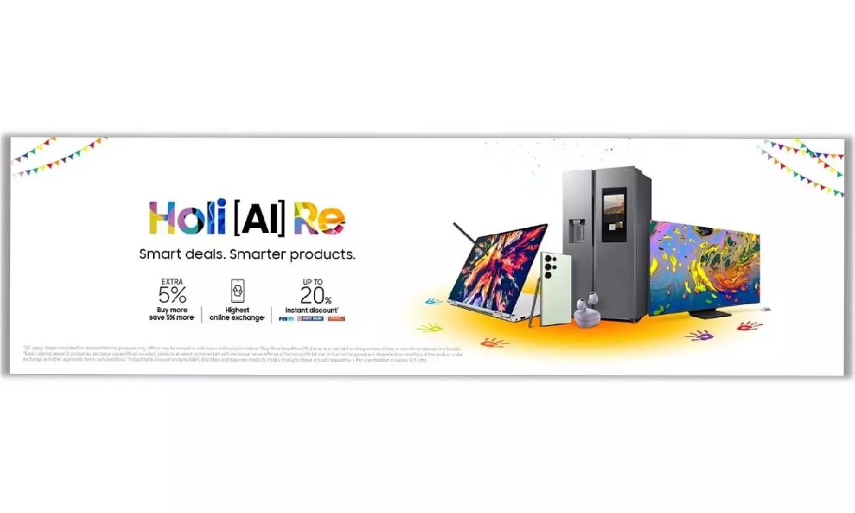 Samsung announces Holi Sale with mega offers on its platforms