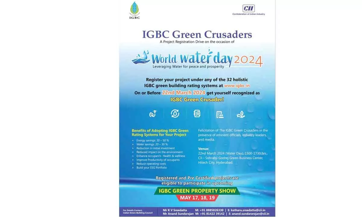 IGBC launches spl drive for green project registrations