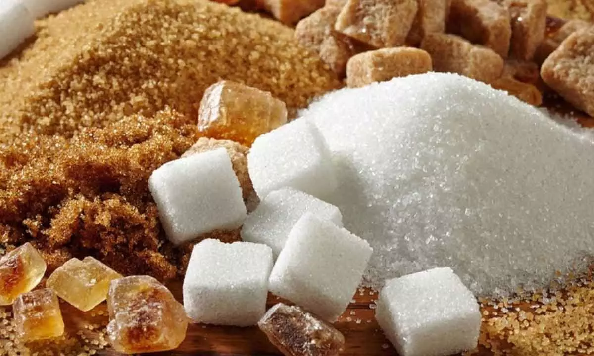 Net sugar output dips marginally