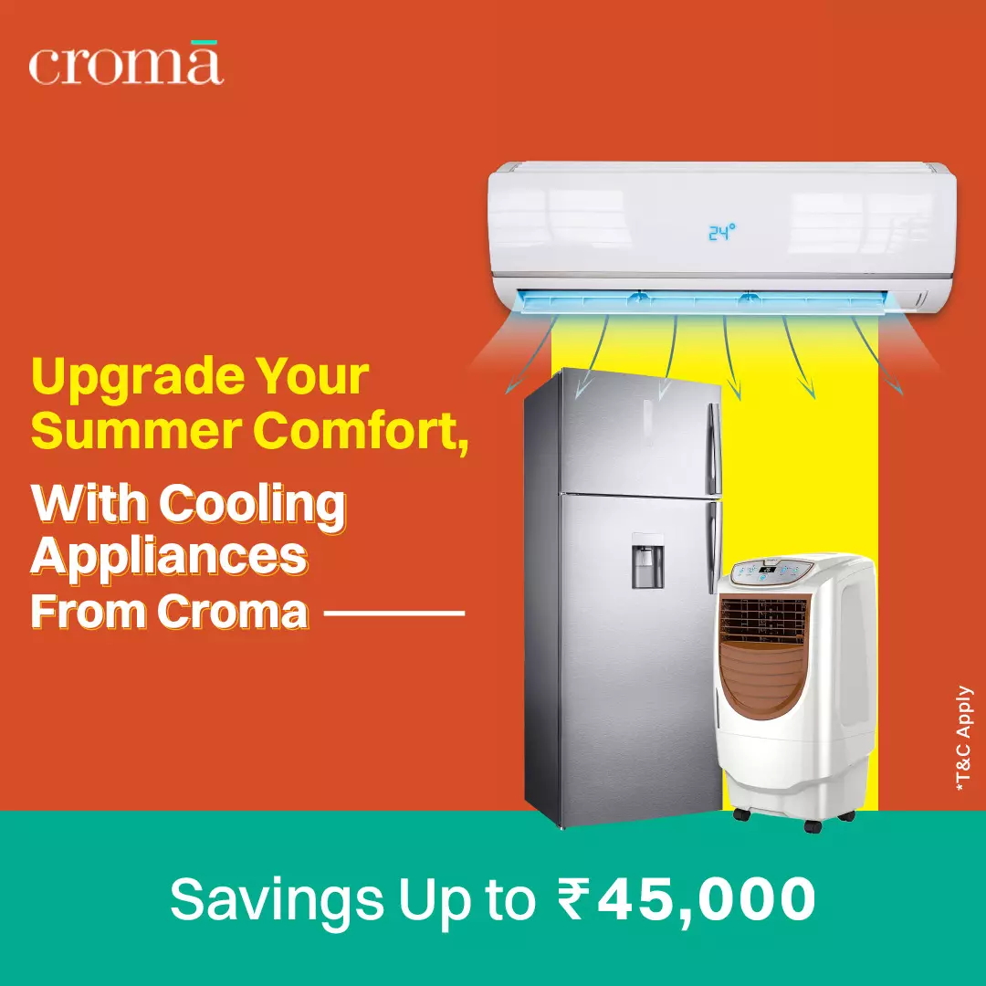 Cromas Summer sale, grab 1.5-ton split ACs from Rs 1,500