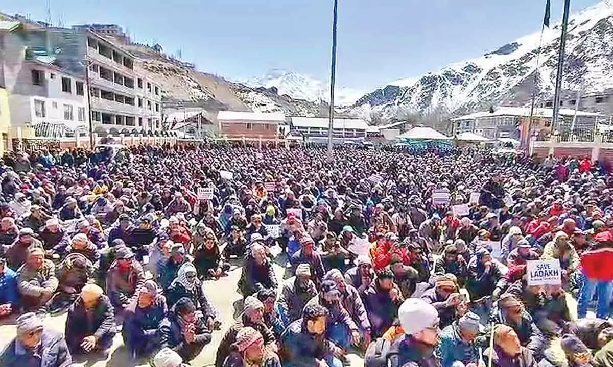 Kargil strikes for Ladakh statehood, Sixth Schedule