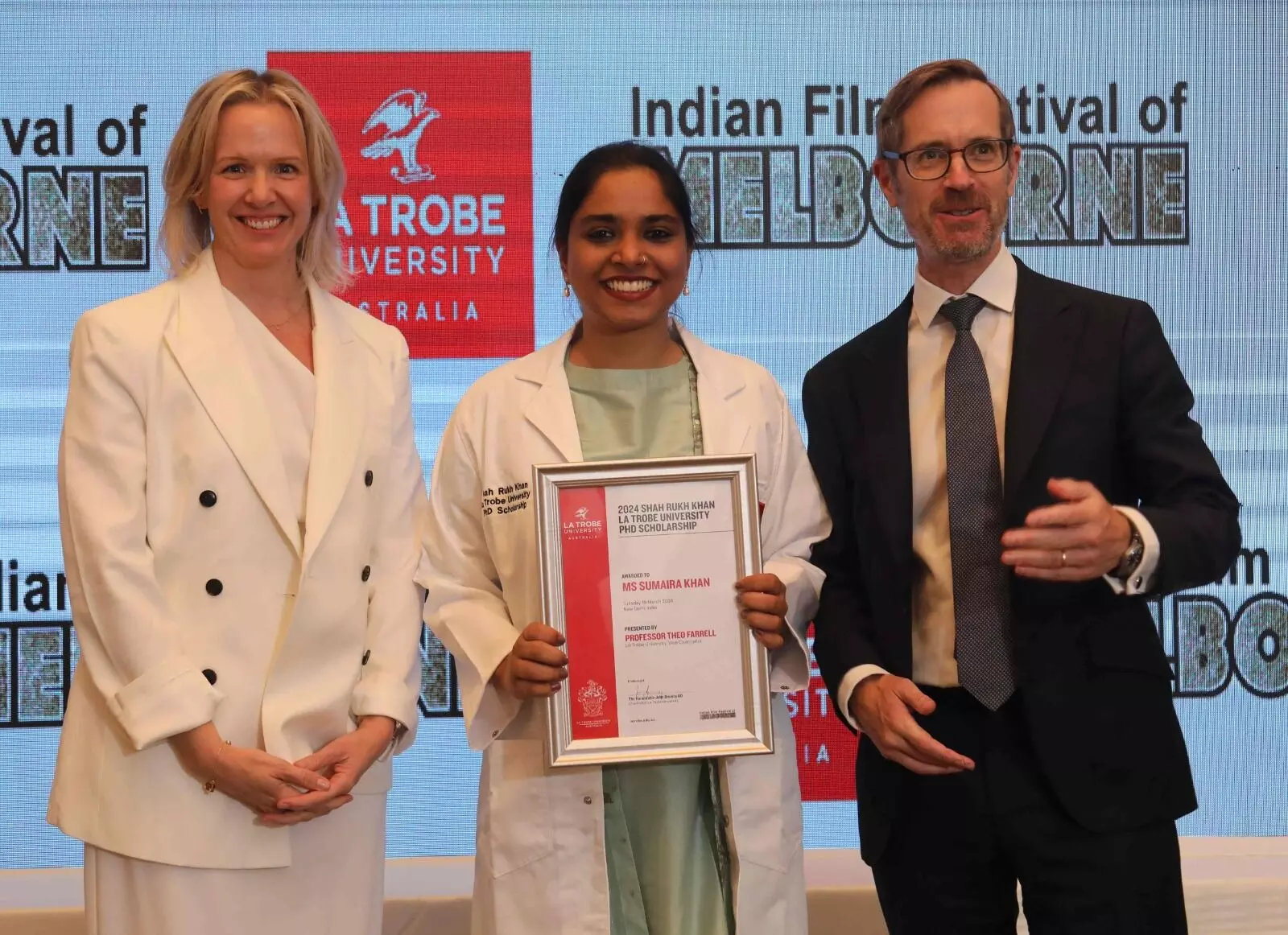 Shah Rukh Khan PhD scholarship awarded to New Delhi student