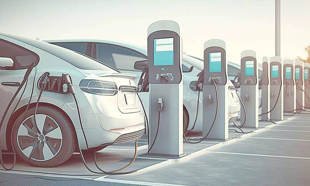 M&M, Adani Total to build EV charging stations across India