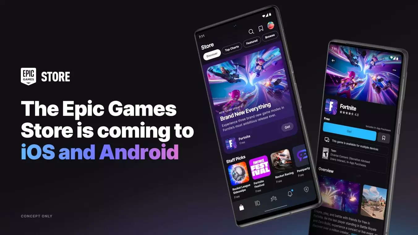 Epic Games to Launch Store on iOS and Android Later This Year