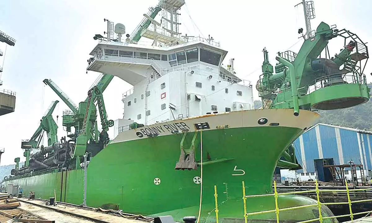 HSL completes early repairs on Belgian dredger