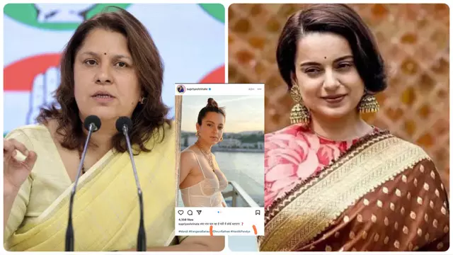 Congress spokesperson’s post on Kangana sparks row, Bollywood actor hits back