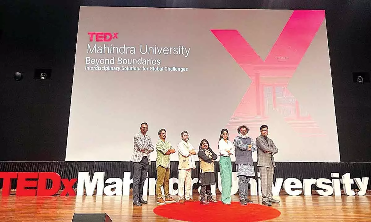 Speakers at TEDx hosted by Mahindra University
