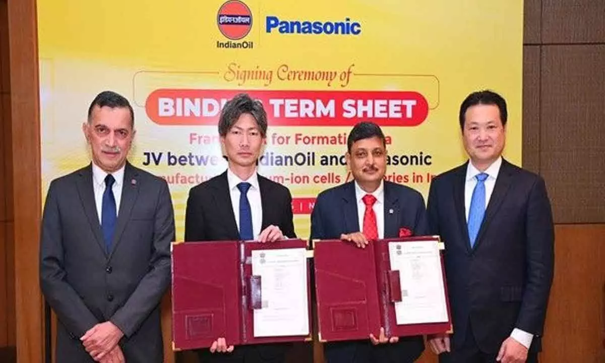 IOC-Panasonic JV to make cylindrical lithium-ion cells in India
