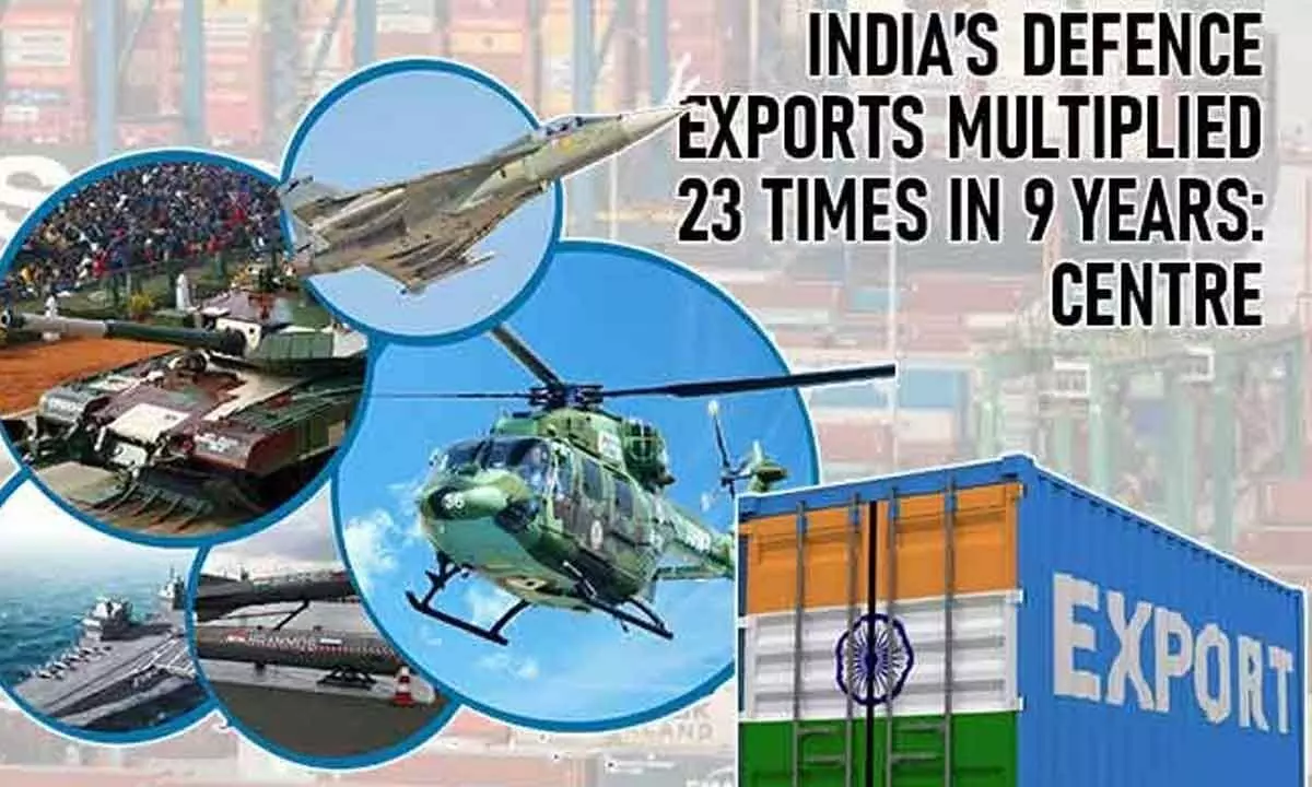 The skyrocketing figures of Indian defence exports is a good augury