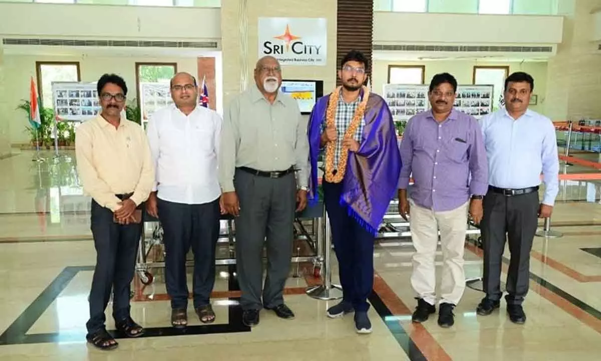 AP MSME Corp CEO visits Sri City