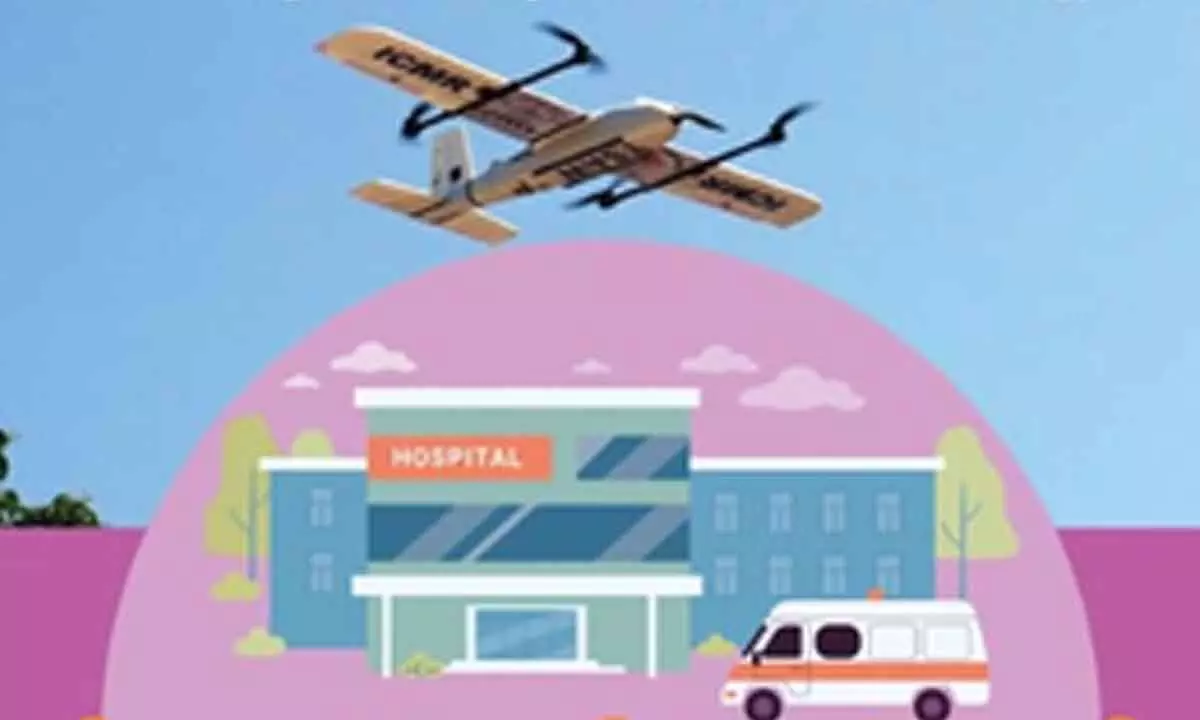 ICMR unviels drone initiative for faster health outcomes
